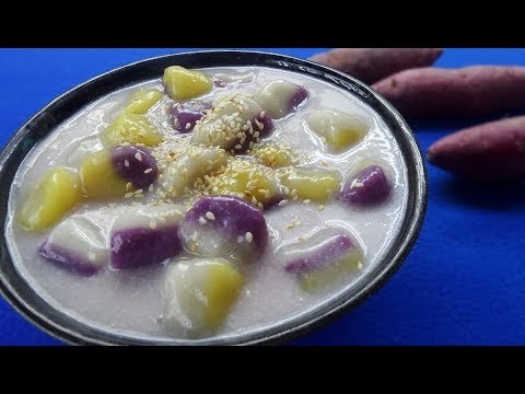 Cách Nấu CHÈ KHOAI LANG DẺO ngon ngon đơn giản - Món Ăn Ngon - YouTube
